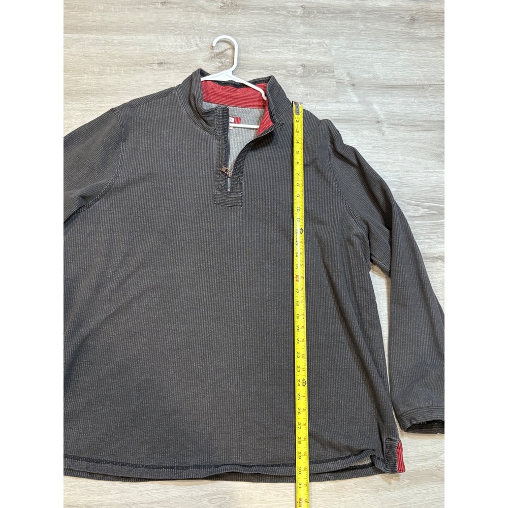 Carbon2Cobalt Pullover 1/4 Zip‎ Long Sleeve Casual Comfy Mens Top XXL - Picture 3 of 5